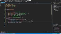 Behavioral Design Patterns in C++ - Hangman - I Instructional Video