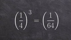 Writing an exponential equation with fractions in logarithmic form Instructional Video