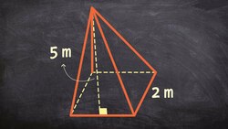 Learn how to determine the surface area of a pyramid Instructional Video