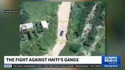 Haitian police appear to use drones in fight against gangs News Clip