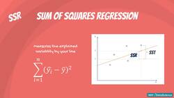R Programming for Statistics and Data Science - Decomposition of Variability: SST, SSR, SSE Instructional Video