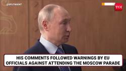 Putin SHAMES EU, Sends Big Message To Slovakia, Serbia Leaders For Russia Visit | 'You Have Courage' News Clip