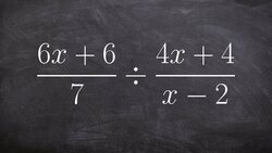 Dividing two simple rational expressions by factoring Instructional Video
