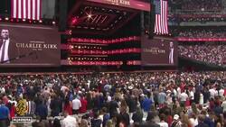 Trump joins thousands at memorial for right-wing US activist Charlie Kirk News Clip