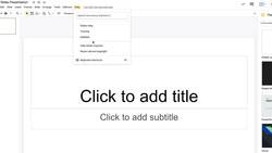 Powerful Presentations With Google Slides - Navigating the Google Slides Interface Instructional Video