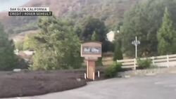 Heavy rain causes mudslides in California News Clip