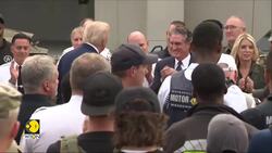 Trump Tours Washington Police and Troops Amid Crime Crackdown News Clip