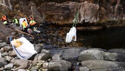 Plastic Pollution on the beach in Norway News Clip
