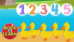 Five Little Ducks with lyrics Instructional Video