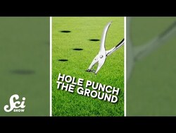 Punch holes in the ground. #shorts #science #SciShow Instructional Video