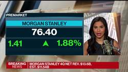 Morgan Stanley Fourth-Quarter Trading Beats Estimates News Clip