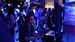 Inside The Tokyo Game Show 2018 Stock Footage