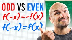 Tips to Identify even and odd functions Instructional Video