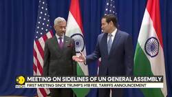 UNGA Meet: S. Jaishankar Holds Talks with Marco Rubio Amid H-1B Fees and US Trade Tariffs News Clip
