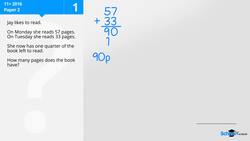 KS2 Primary Maths Age 13-17 - Arithmetic - Problem: - Explained Instructional Video