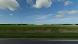 Denmark XXII synched series left side driving studio process plate background Stock Footage