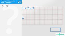 KS2 Primary Maths Age 13-17 - Fractions, Decimals and Percentages: Adding and Subtracting Fractions - Explained Instructional Video