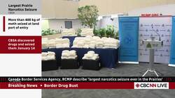 400 kg of meth seized from truck crossing Manitoba border News Clip