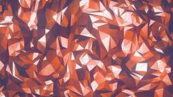 Simple colored low poly loop background animation. Triangular geometric motion pattern. 4K, Ultra HD resolution Stock Footage
