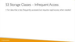 AWS Certified Data Analytics Specialty 2021 – Hands-On - S3 Storage Classes Overview Instructional Video