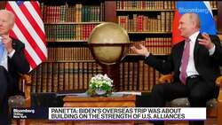 Biden Has to Stand by Threats to Russia: Panetta News Clip