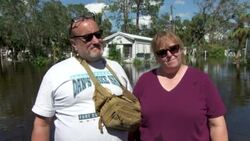 Interview with homeowners after Hurricane ian News Clip