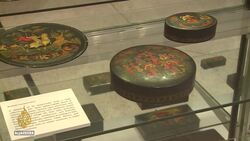 Philippines exhibition: Pieces seized from Imelda Marcos displaye News Clip