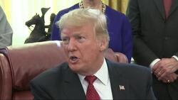 Trump says Pelosi 'playing games' on wall funds News Clip