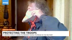 The U.S. Military Needed Masks. A Sewing Circle Answered The Call. News Clip