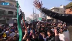 Tens of thousands flee Syria's Idlib as deadly bombings intensify News Clip