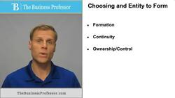 Choosing the Right Business Entity Instructional Video