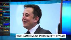 Musk Named Time's Person of the Year After Tesla's Stellar Run News Clip