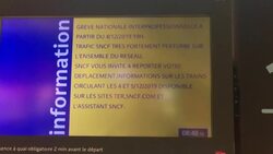 CLEAN : Gare du Nord virtually deserted on day of nationwide strike over Macron's pension reforms News Clip