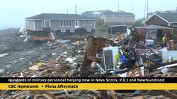 Port aux Basques residents begin cleanup after Fiona batters N.L. community News Clip