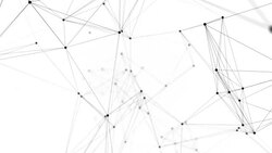 Abstract Digital Concept of Geometrical Figures Polygon Plexus Fractals Moving, Connecting Themselves and with Particles. Triangular Technological.Abstract Network Animation Loop background Stock Footage