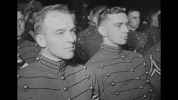 General Matthew Ridgway and Pres. Harry Truman at the US Military Academy; Ridgway testifies at Senate Committee hearing News Clip