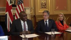 Lammy and Blinken share warm warms during Foreign Office bilat News Clip