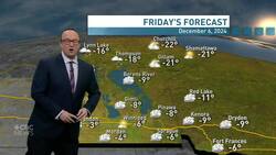 Riley Laychuk's Manitoba forecast for Friday, Dec. 6, 2024 News Clip
