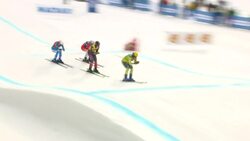 Canada's Courtney Hoffos wins world cup ski cross silver News Clip