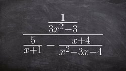 Simplifying complex fractions Instructional Video