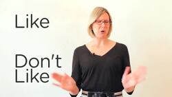 How to Say "I Like" in English Instructional Video