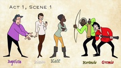 The Taming of the Shrew Resource Movie: Hunting Instructional Video