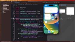 Mastering WidgetKit in SwiftUI 4, iOS 16 with Dynamic Island - Widget Bundle-1 Instructional Video
