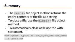 Python 3 for Beginners: Working with Files in Python Instructional Video