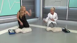 Would you know what to do if someone suddenly collapsed suffering a cardiac arrest? News Clip