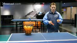 How to Do a Backhand Smash in Table Tennis aka Ping Pong Instructional Video