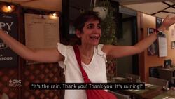 Rome given a brief reprieve from the heat News Clip