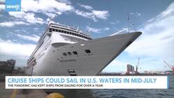 Cruise Ships Could Sail In U.S. Waters By Mid-July News Clip