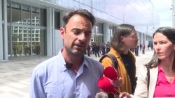 CLEAN : Indigenous delegation from Amazon protests Casino Group outside Paris court News Clip