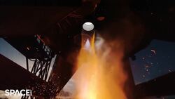 SpaceX Starship Single Engine Test Fire Simulates Flight 7 In-Space Burn Instructional Video